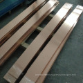 Top quality hair line C12000 copper busbar